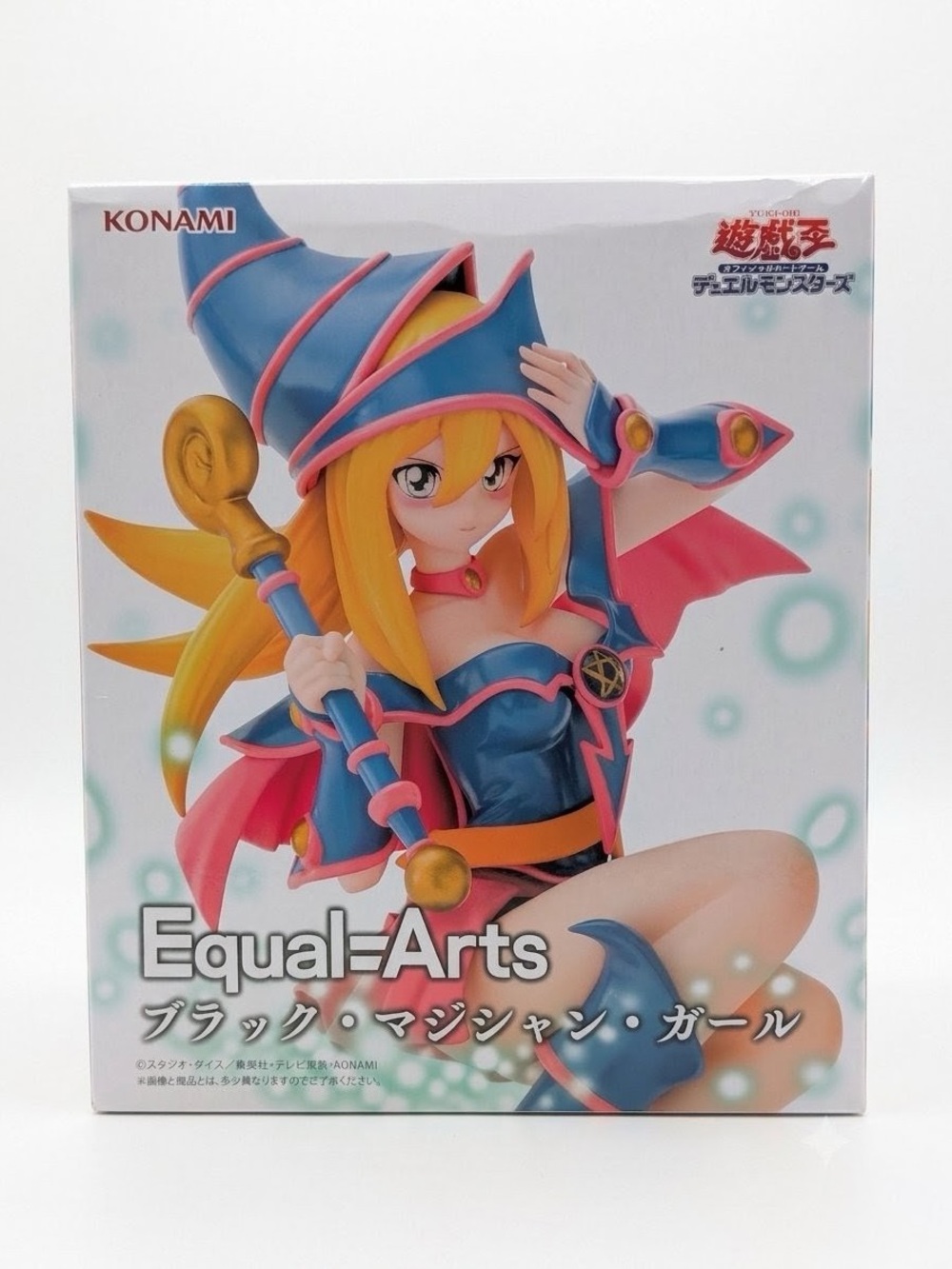 Konami Equal-Arts Black Magician Girl Action Figure - Yu-Gi-Oh